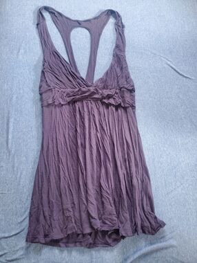 Navy Blue Flowy Tank Top